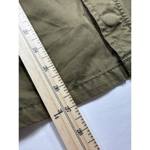 Maison Scotch by Scotch & Soda Cargo Utility Vest Olive Green Medium Drawstring - Picture 9 of 15